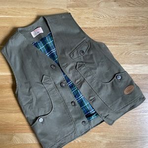 Canvas utility vest